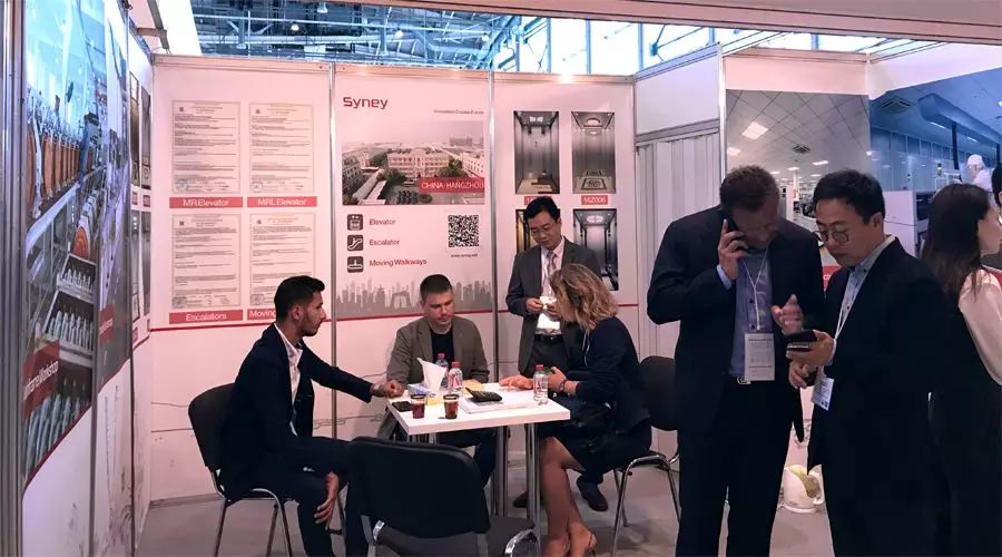 不拘一格創(chuàng)品質(zhì) 標(biāo)新立異求創(chuàng)新 — 西尼機(jī)電精彩現(xiàn)身2019俄羅斯國際電梯展