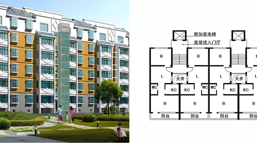西尼機電引領舊樓加裝電梯市場-暖心解決中低層高齡住戶出行難問題